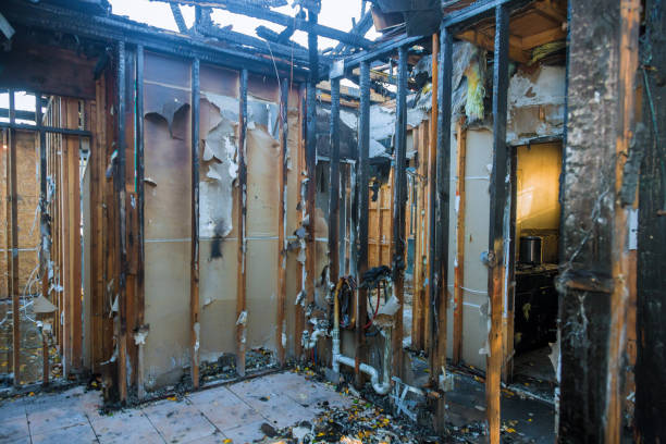 Professional Smoke Damage Restoration technician working in Springtown, PA